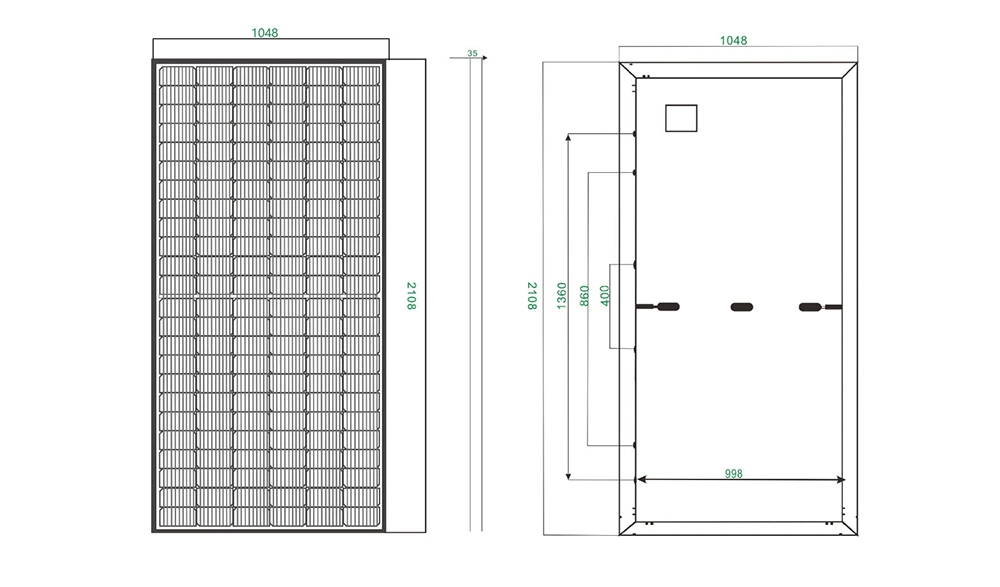 420W 440W 460W Monocrystalline Lowest Price Roof Top Solar Panel for Sun Power System