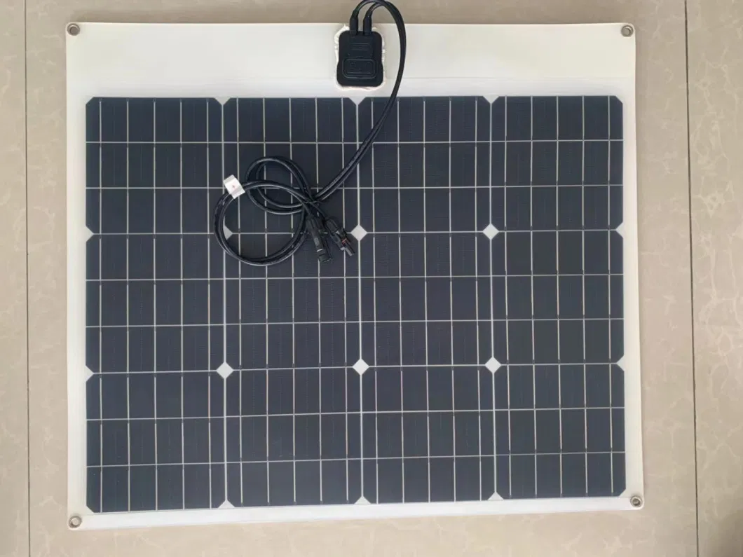 50W Flexible Solar Panel for Caravan, Motorhome