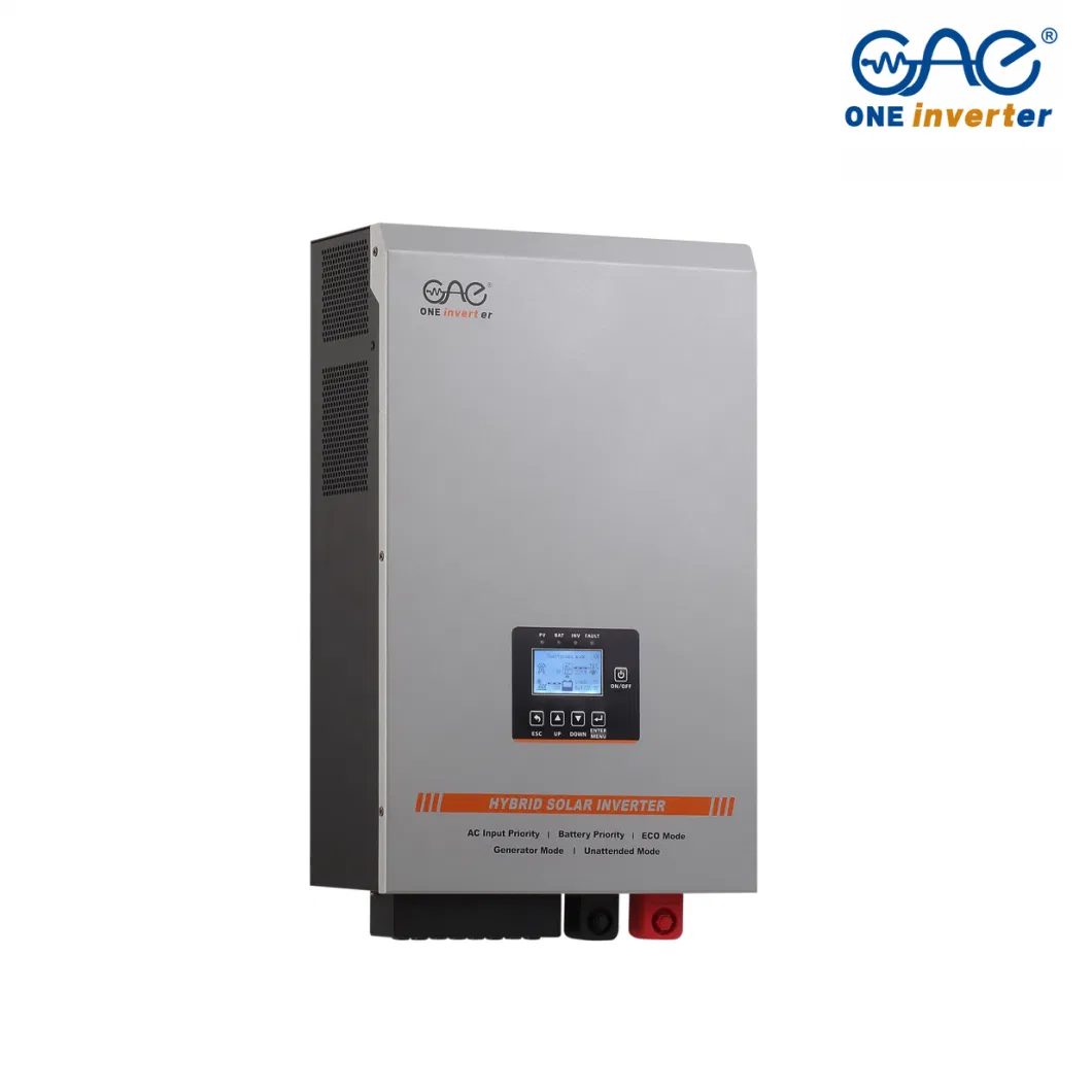 3kw Solar Inverter Hybrid Inverter Solar Panels and AC Power Both Connected
