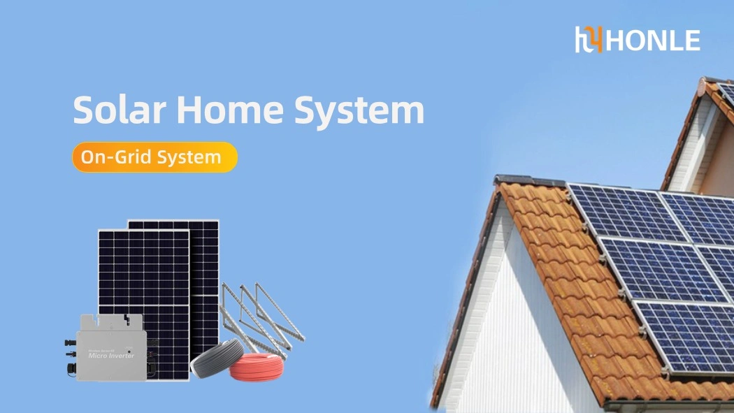 Home Household Solar Panel with Micro Inverter 800W Home Energy Storage System Roof Balcony Energy