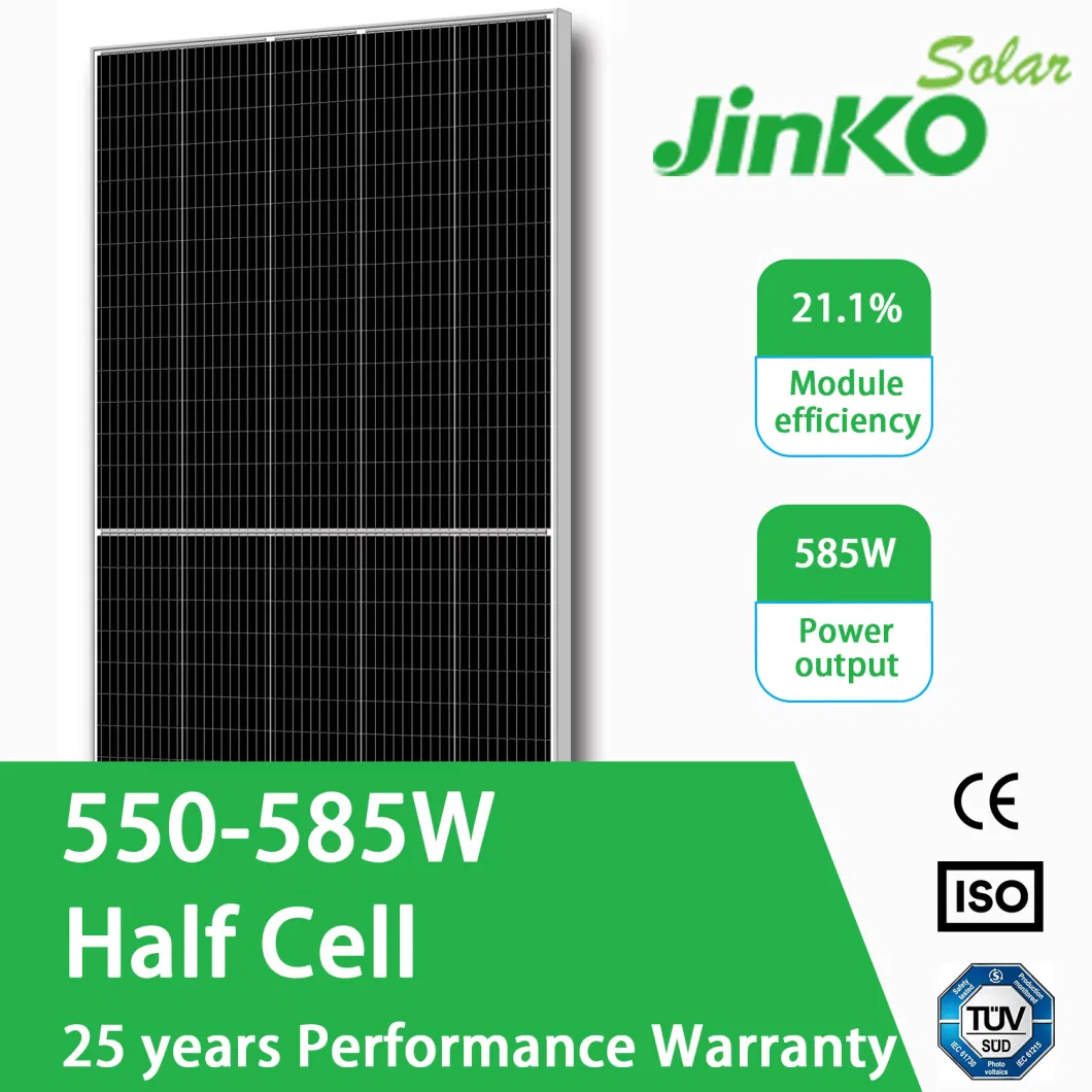 Ja/Mysolar/Aioties Solar Best Cost 585W 580W 575W 570W 560W 550W Photovoltaic Solar Modules Solar Cell Panel Price for Solar Energy System