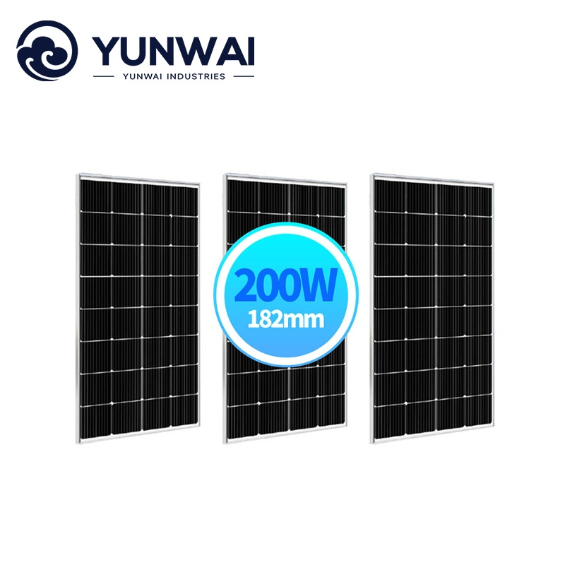 120W 160W 180W 200watt Flexible Photovoltaic off Grid Panel PV Cell Monocrystalline Home Installation Cost Renewable Energy Small Power System Solar Panels Sun