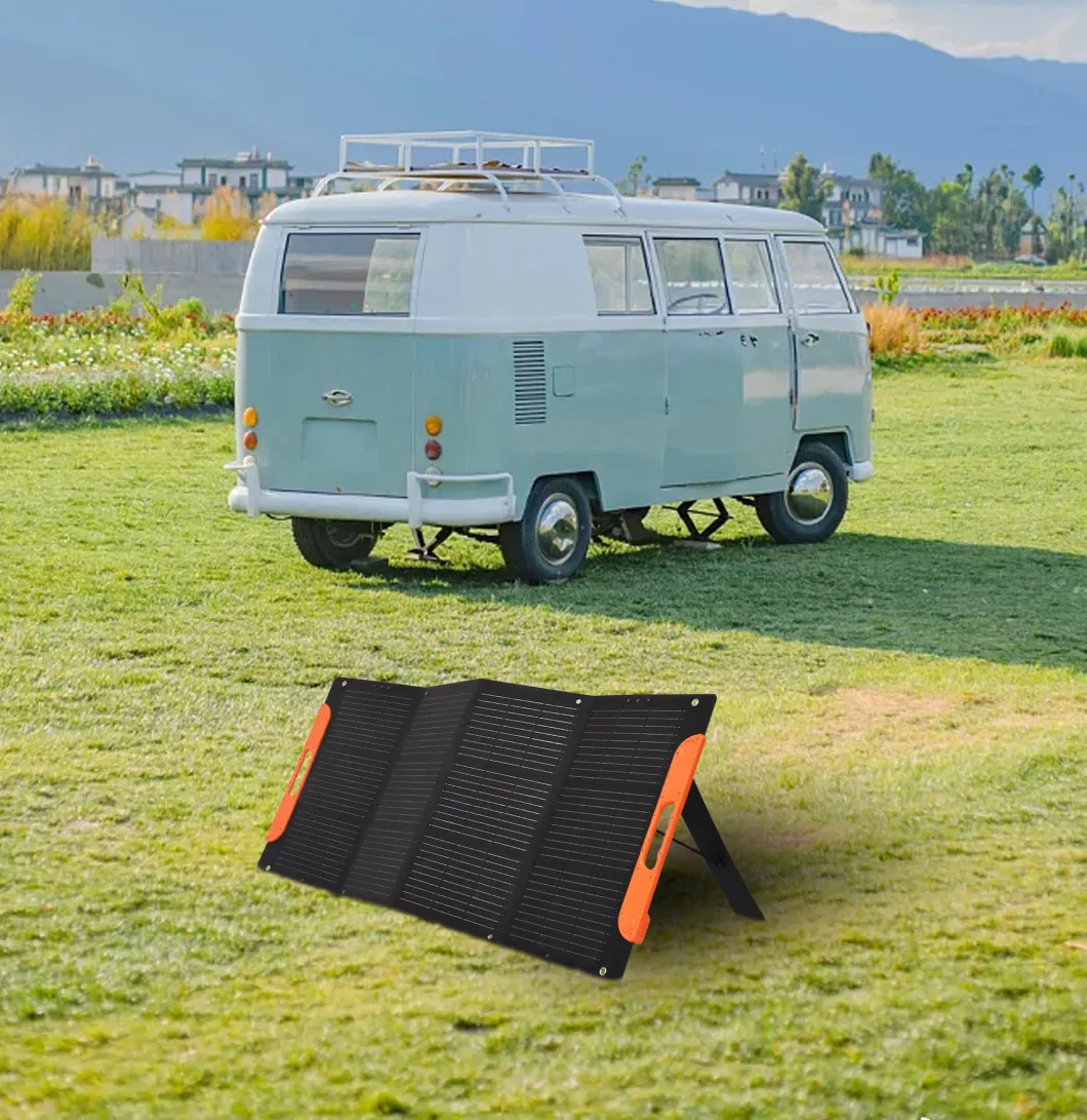 Hpbc 200W Foldable Flexible Beautiful High Efficiency Solar Panels Camping