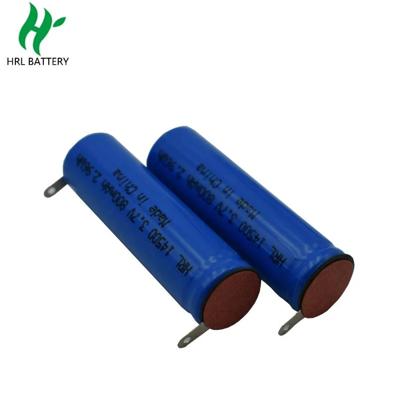 Custom Rechargeable Lithium-Ion Battery 3.7volt AA18650 26650 3.2V Lithium LiFePO4 Battery Pack 3.7V 14500 Li-ion Battery for Hair Trimmer/Vacuum Cleaner