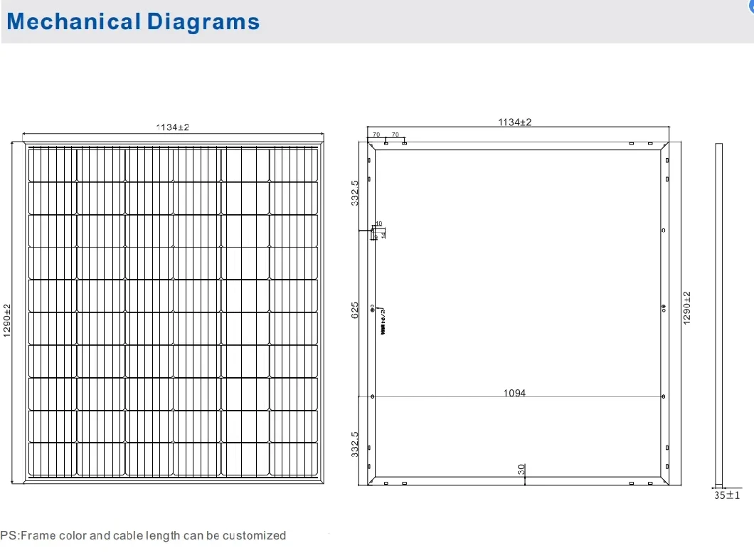 Factory Wholesale 60W 100W 150W 200W 300W 400W High-Efficiency Module Mono Solar Cells Flexible Solar Panel