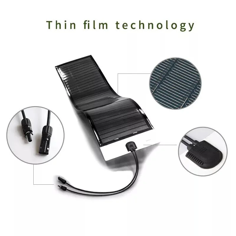 Tcigs Technology- Thin Film Solar Panels Flexible Solar Panel IP68 CIGS Solar Panel 90W 180W 200W 250W 275W Solar Panel