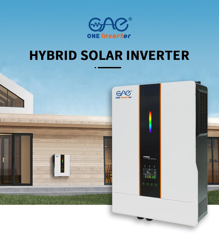 Solar Inverter Hybrid off Grid 10.2 Kw 48V Pure Sine Wave Inverter