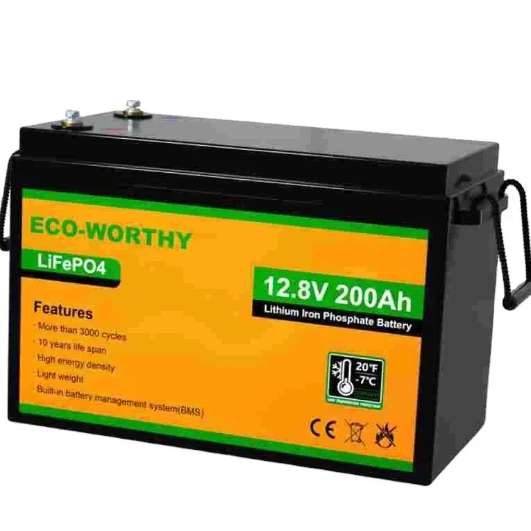 Eco-Worthy Energy Storage Pack Box Lithium Ion LiFePO4 Battery for Solar Panel