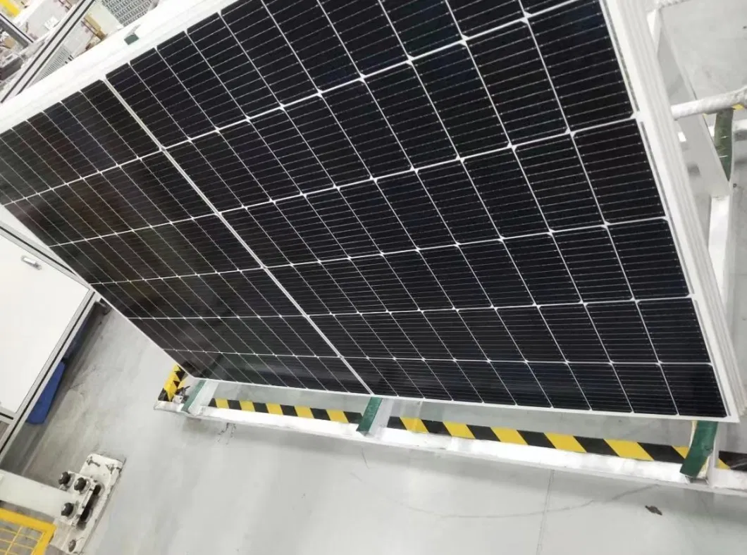 EU Warehouse 580/585/590/595/600W Rooftops PV Systems Trina Tier 1 Mono Module Solar Panel