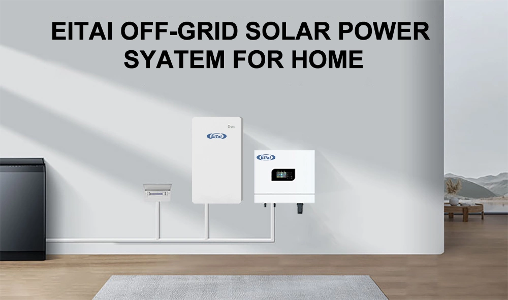 Eitai 10 Kw Hybrid Complete System MPPT Solar Hybrid Inverter off-Grid Load