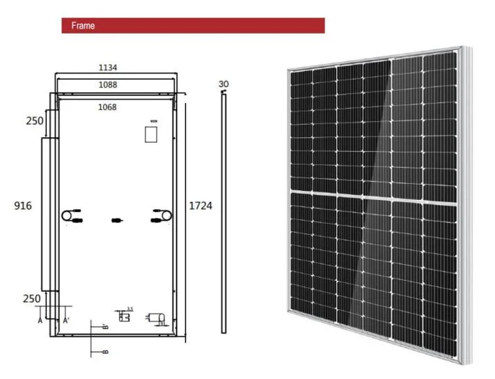 High Efficiency 400W410W PV Monocrystalline Solar Power Panel