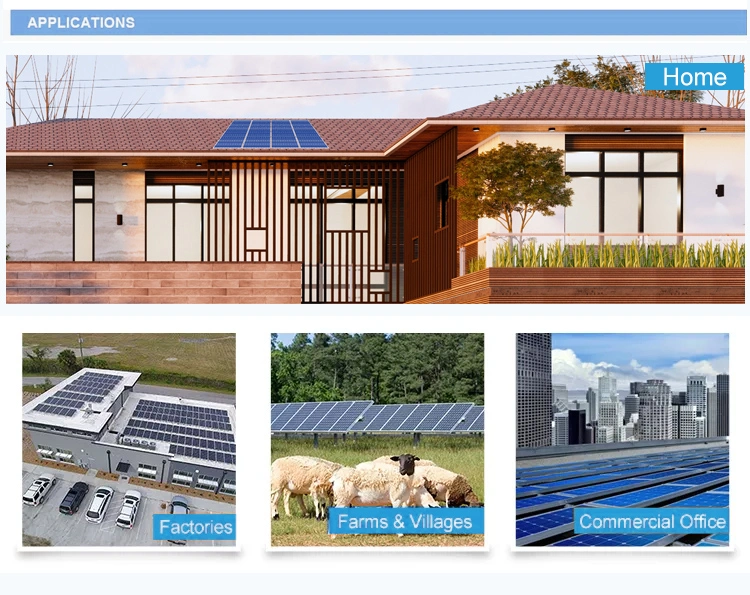 10kw 20kw 30kw Solar Panel off Grid Solar Energy System 5000W Power Electricity Station Solar Farm Mounting Roof Energy