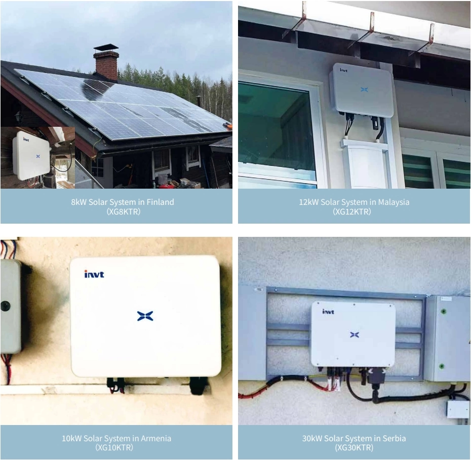 Home Solar Energy System Easy Installation Single Phase Inverter 2 MPPT