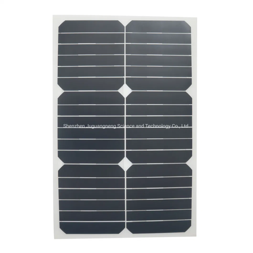 Customized Lightweight 30W Semi-Flexible PV Solar Panel