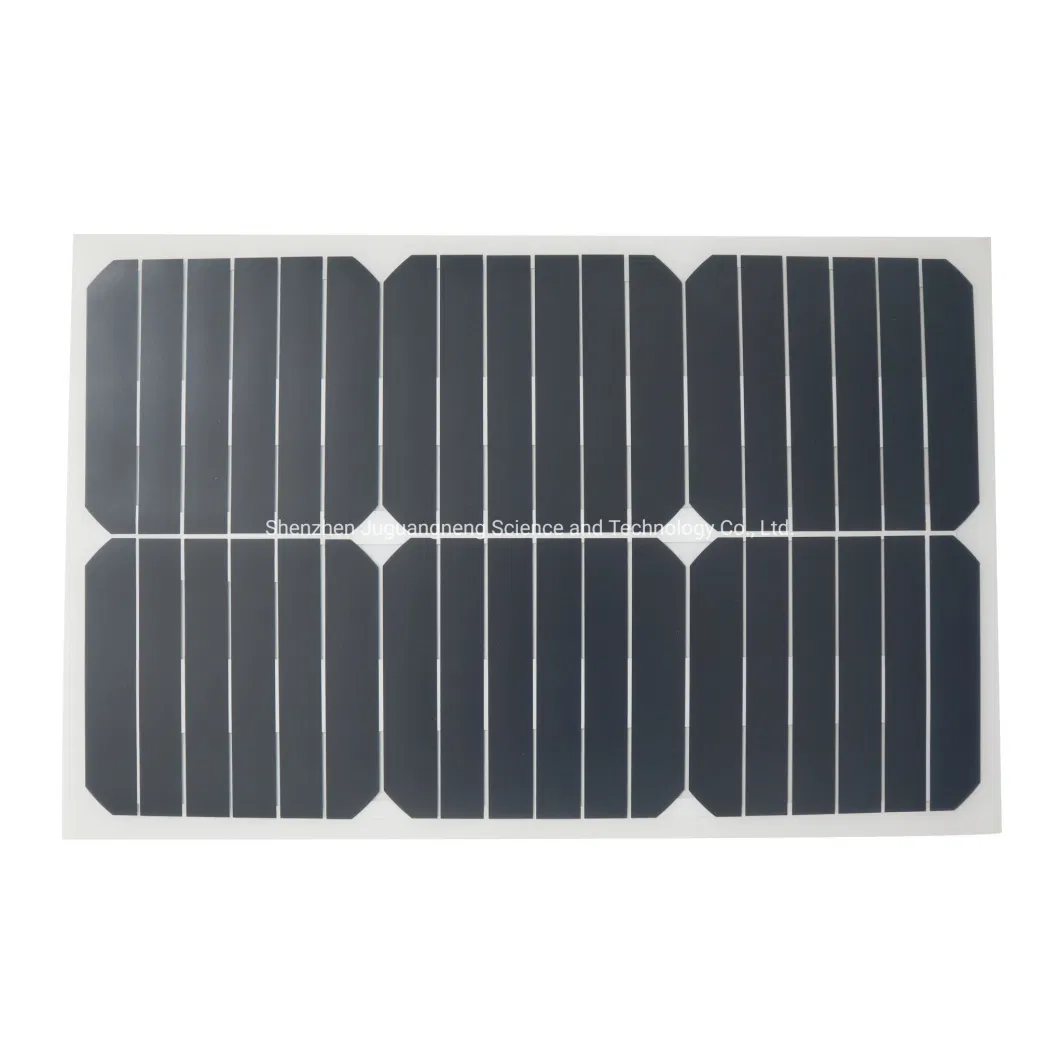 Customized Lightweight 30W Semi-Flexible PV Solar Panel