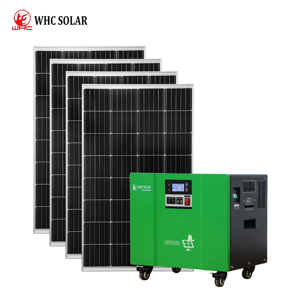 Whc 15kw Home Module Kit Price 10kw 15kw 20kVA 25kw Panel Set 100kw PV Power Solar Energy on Grid Solar Generator System