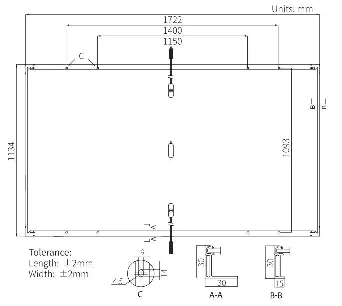 EU Warehouse Longi 405W 425W 430W 450W PV Module Mono Solar Panel for Home Solar System