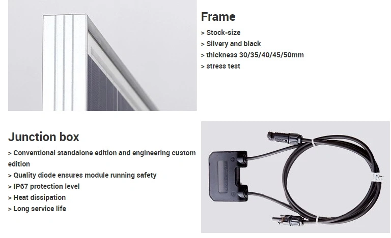 100W 150W Solar Module Mono and Poly Solar Panel