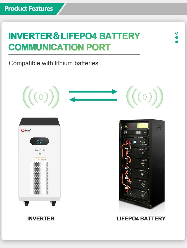 High Quality Competitive Price 48V 10000W 10kw 15 Kw Hybrid Solar Inverter