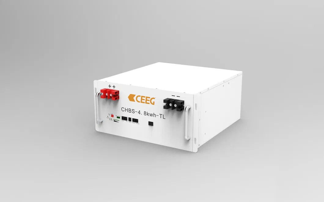 Ceeg 5.12kwh 7.68kwh 10.24kwh Lithium Battery Rechargeable Hybrid Inverter