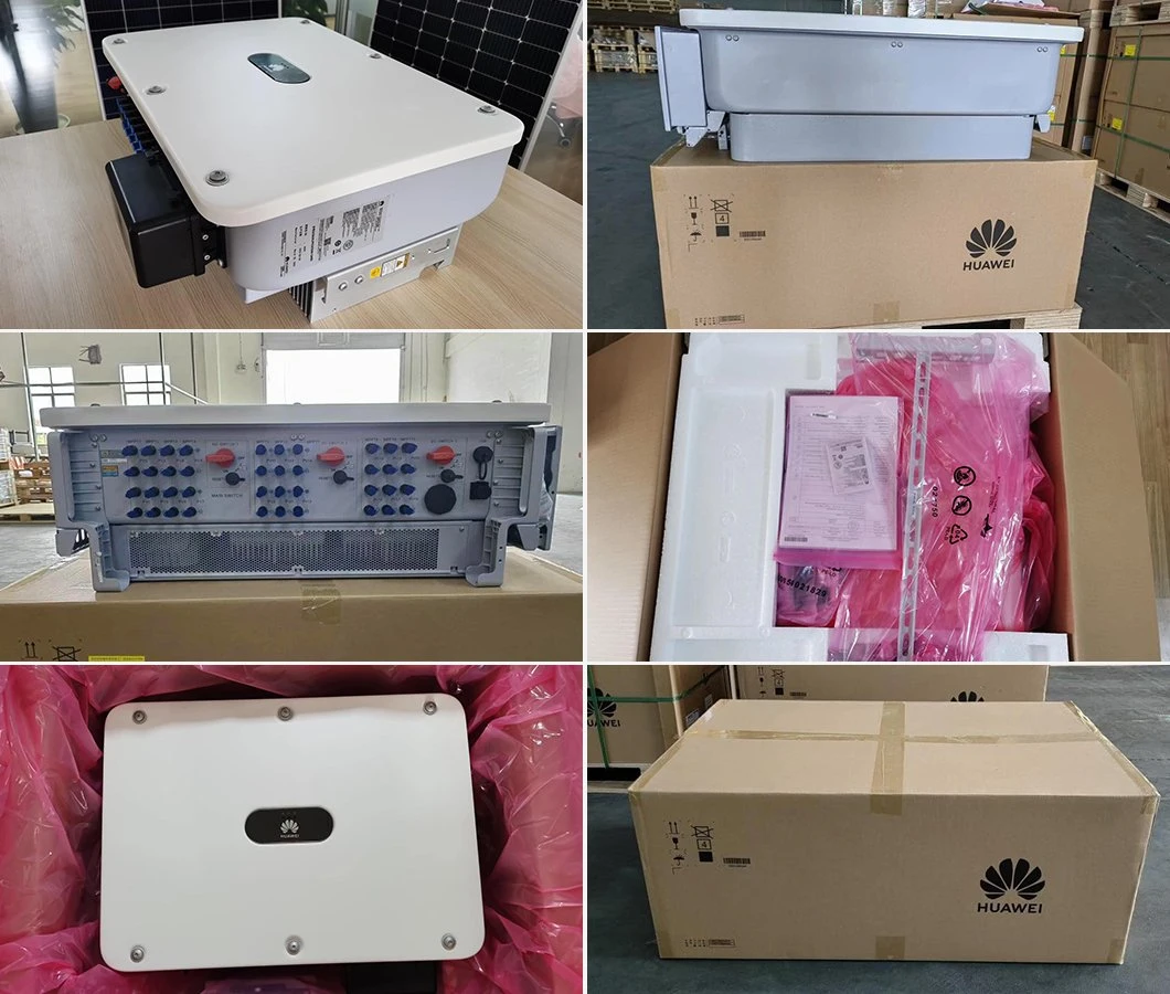 Huawei Inverter with Solar Panel Sun2000-5ktl-M1 5kw 6kw 8kw 10kw 12kw Three Phase Inverter