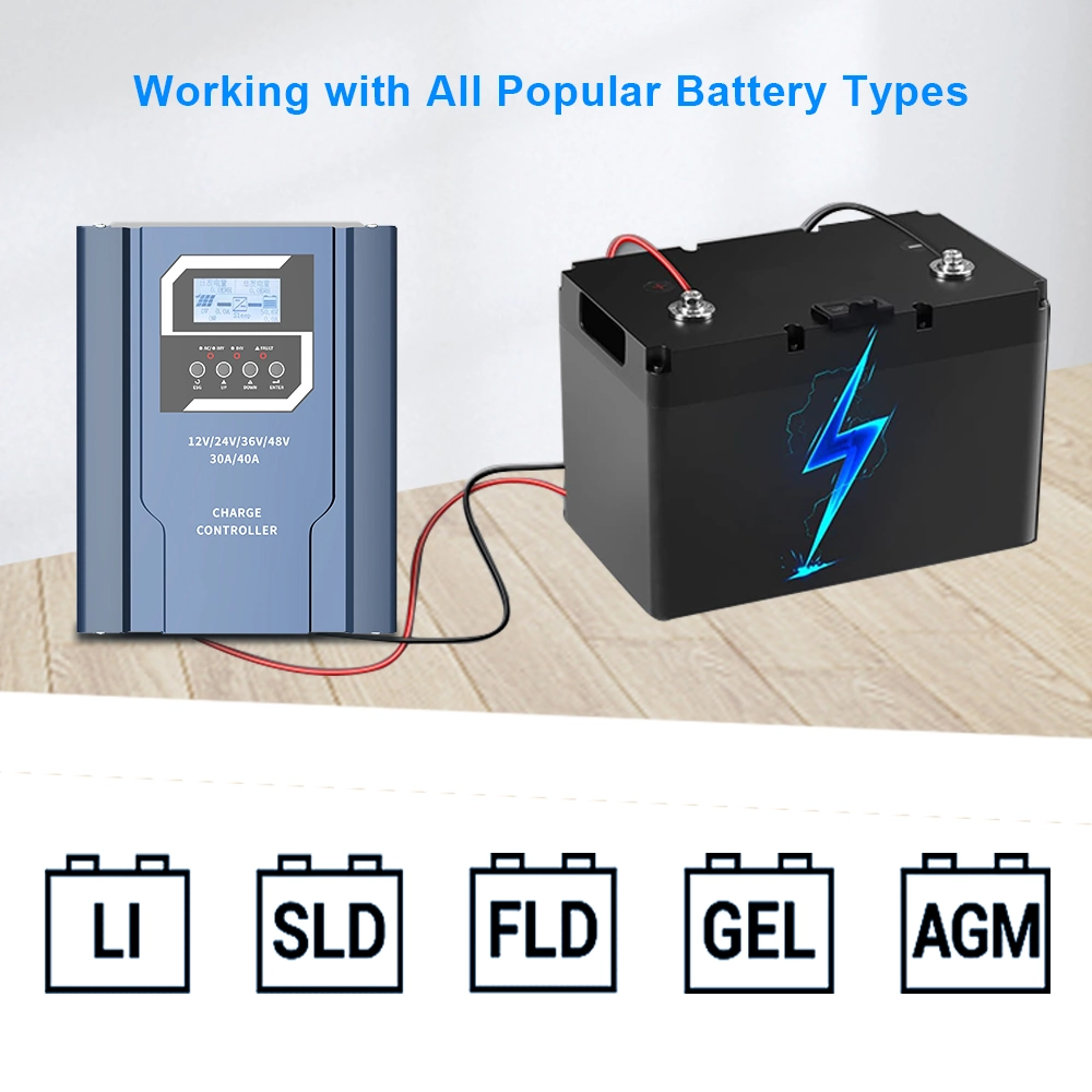 40A 60A 80A 100A 96volt Solar Panel Charge 230V Solar MPPT Controller