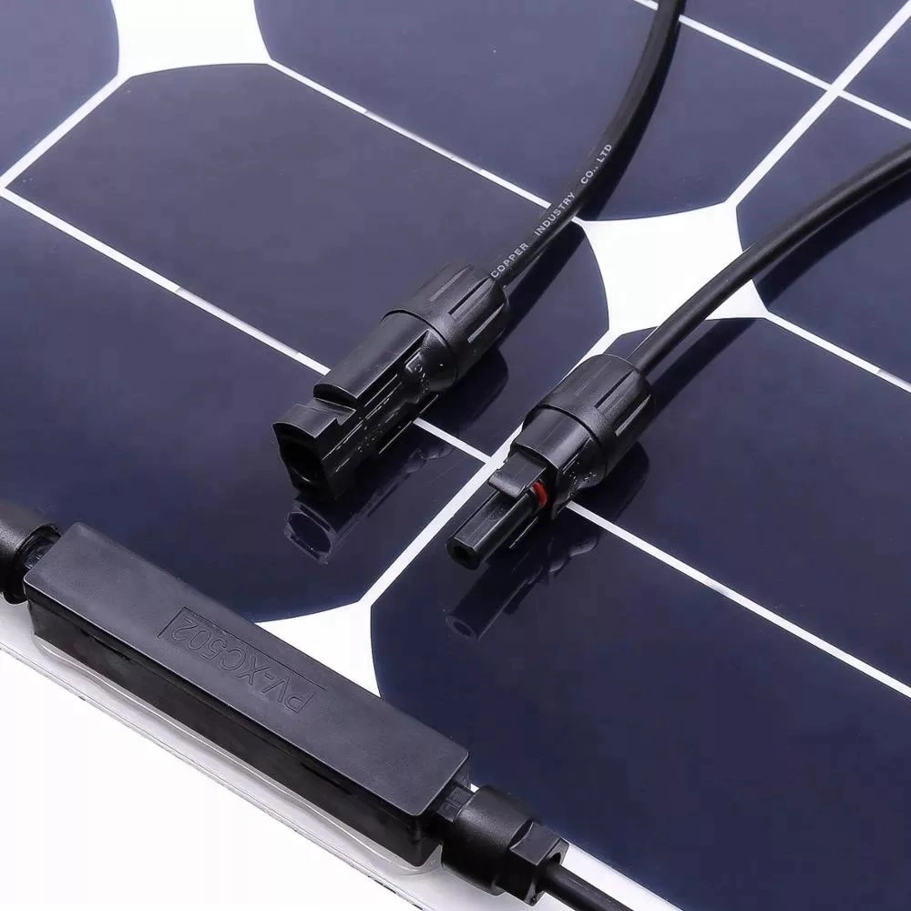 Mini 18V 24V 36V Thin Film Flexible 50W Sunpower Solar Panel