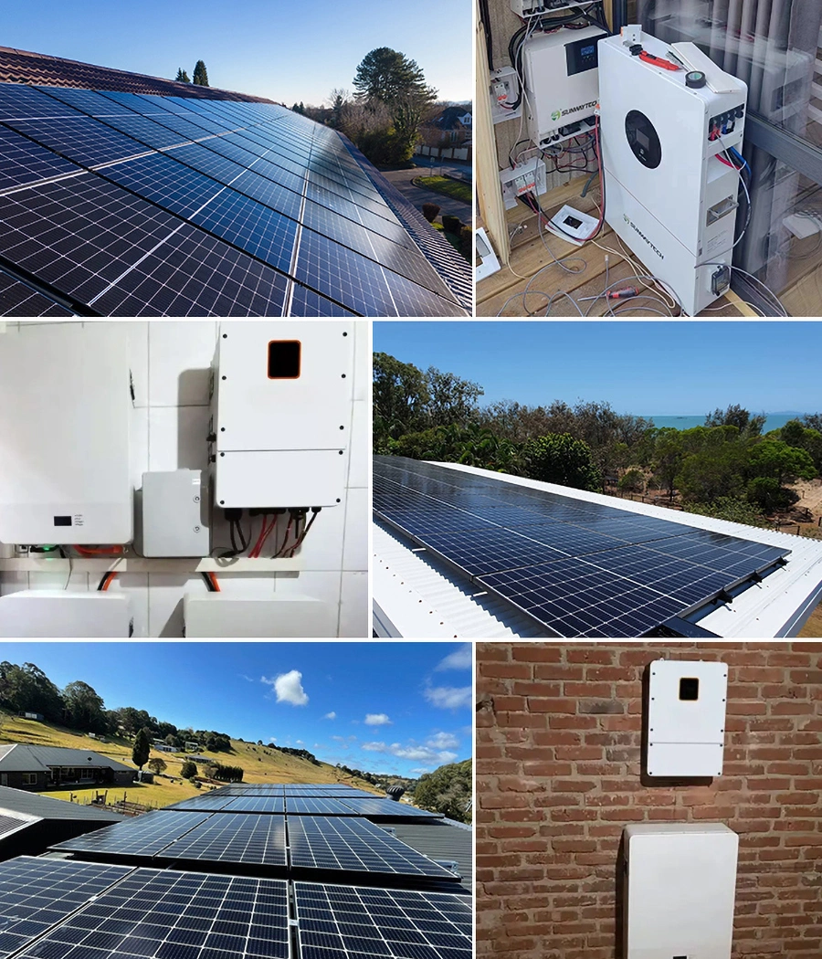 EU Warehouse 5kw Solar Energy System Panel Power System Solar Energy Hybrid System