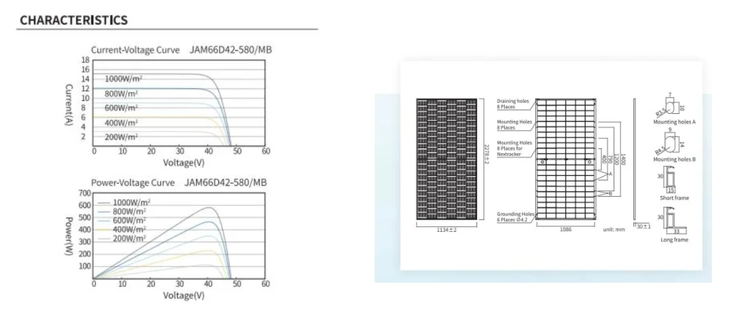 China Price Solar Panel Construction Mono Satelline Solar Panel Longi Jinko Ja Ja Bificial Full Back 580watts 590watts Solar Panelpanel Power Solar