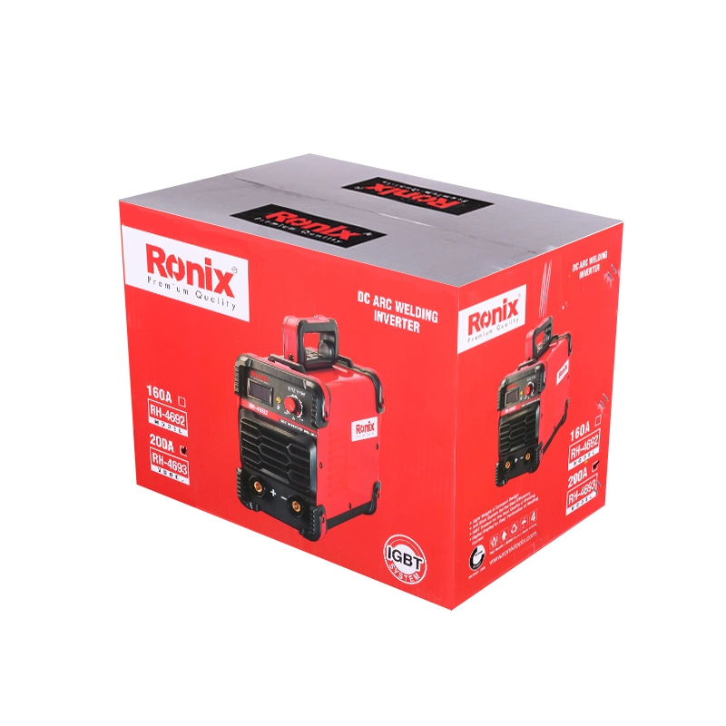 Ronix Model Rh-4693 Cheap Price Micro 200 AMP MMA Arc Welding Inverter