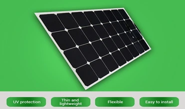 Innovative Semi Flexible Solar Panel 50W-150W