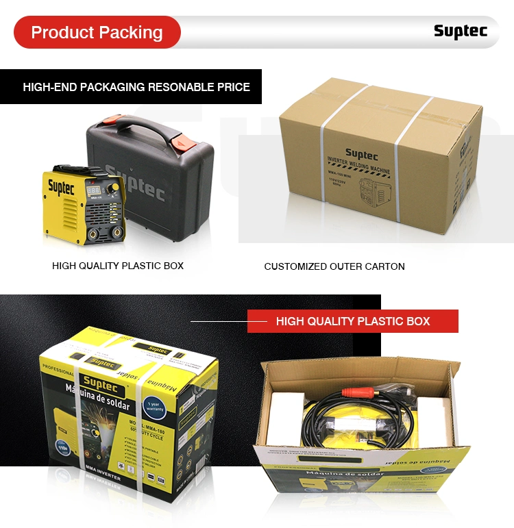 Suptec Nice Price Hot Sale Home and Industrial Use Manual Zx7-200 Welder Single Phase Mini Electric Soldador De Punto Inverter Welding