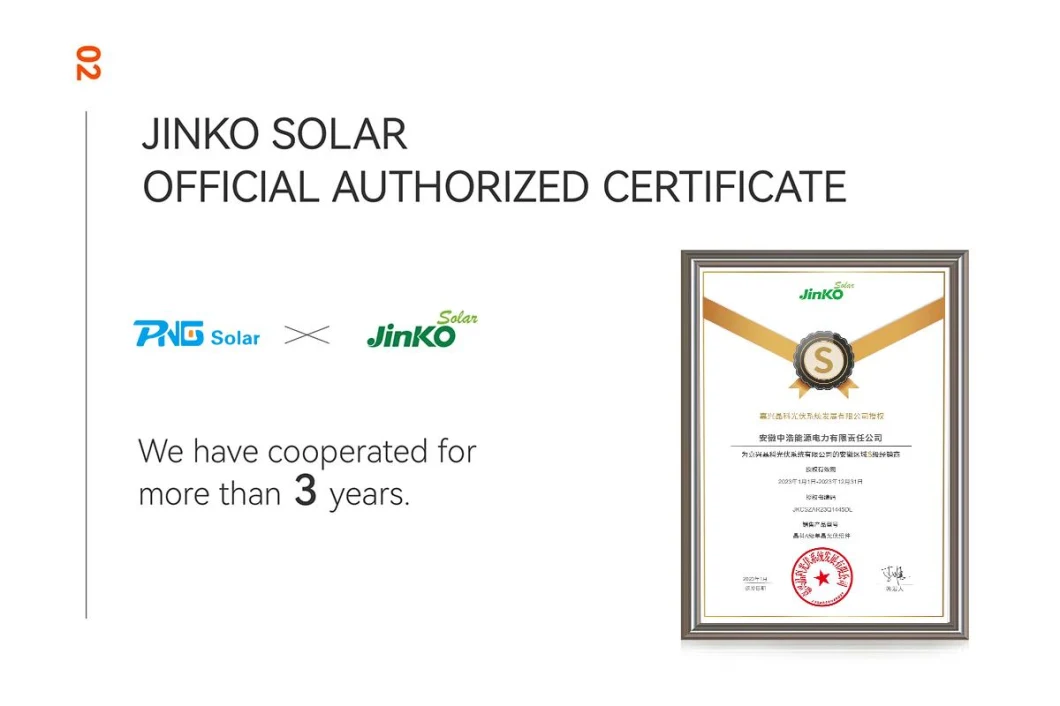 Jinko Solar Panel N Type 580W 580 Watts 585W Jkm580n-72hl4-V PV Module with English label and Long Cable