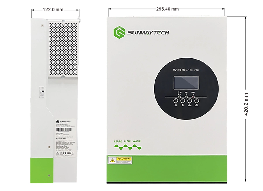 Cheap Price Single 5500W Sunway 5 Kw 5kw Hybrid Solar Inverter 3500W