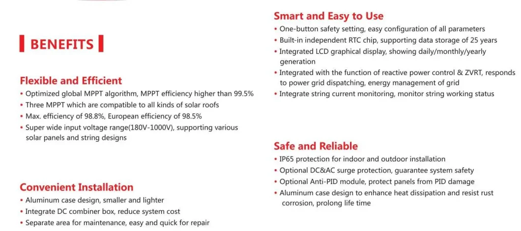 Namkoo Solar Panel on Grid Solar System 30/40/50/60kw Complete Package Kit Solar Power System