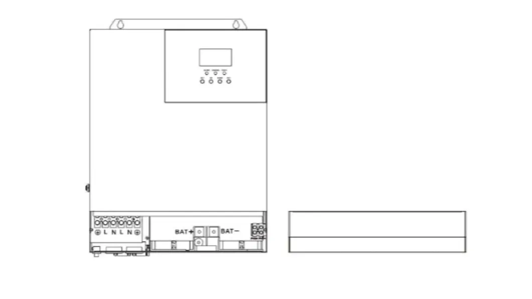 Long-Lasting Pure Sine Wave Inverter 5.5kw 5.6kw 6kw 8kw 10kw Hybrid Inverter Solar Energy Storage System