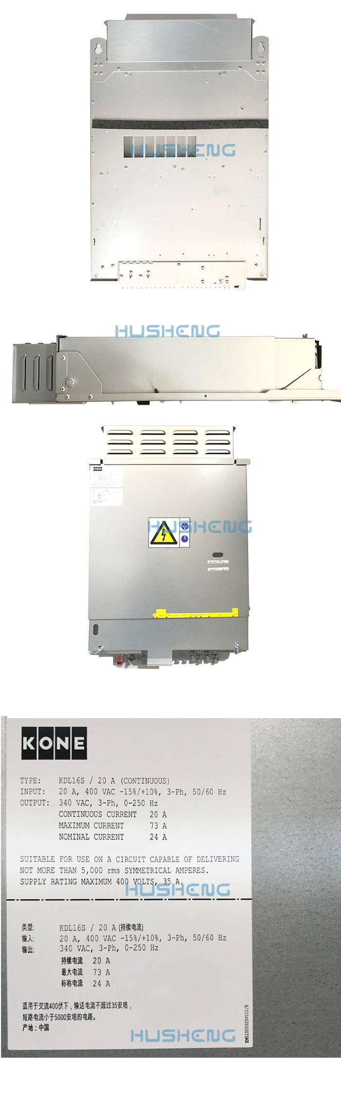 Kone Elevator Inverter Kdl16s Kdl16r Kdl16L Km51004000V002 Km51004000V003 Km51004000V0004 V3f16L