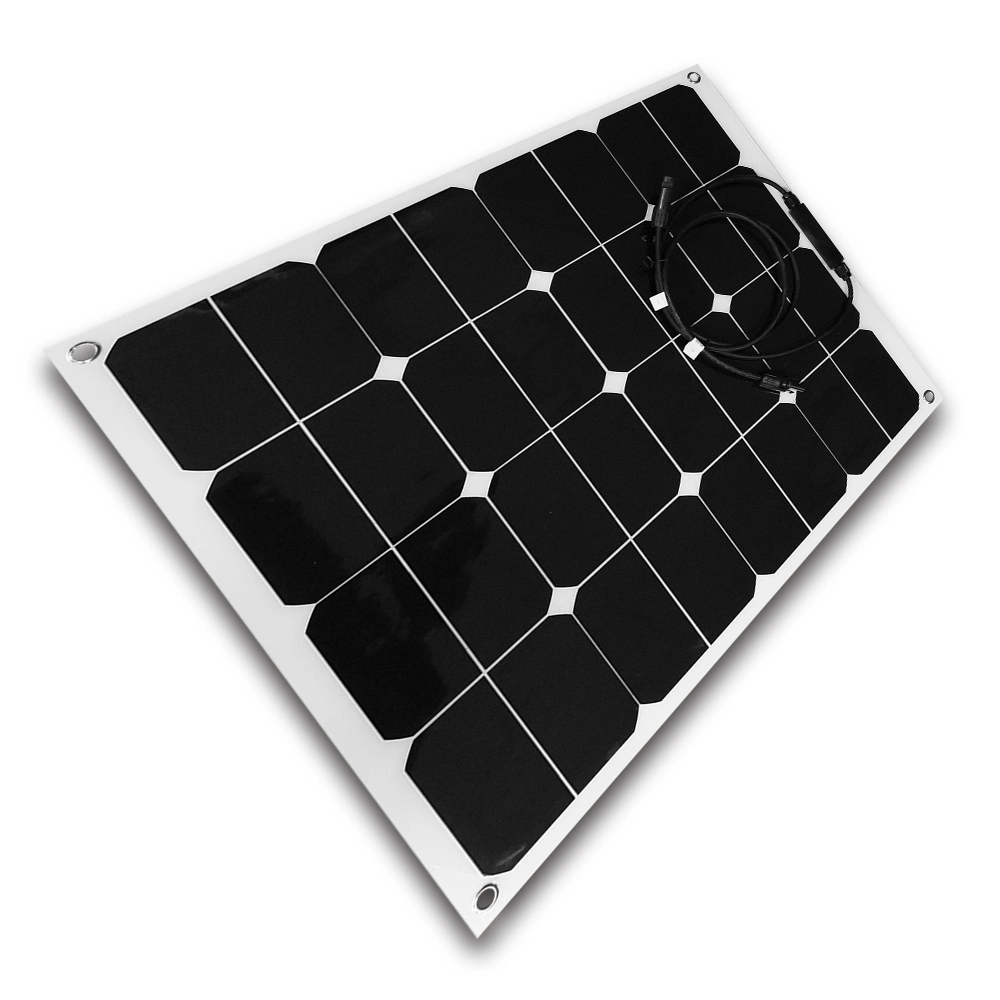 50W Sunpower ETFE Soft Flexible Bendable Solar Panel DC Mobile Power Solar Charger Original Cells