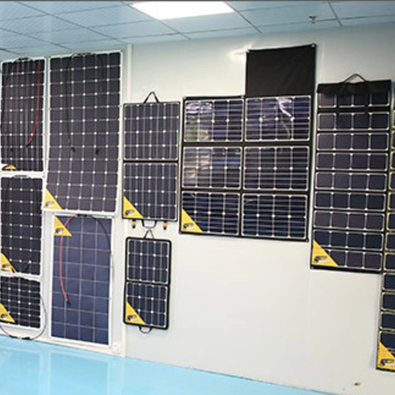 Portable Foldable ETFE 200W Flexible Folding Solar Panels