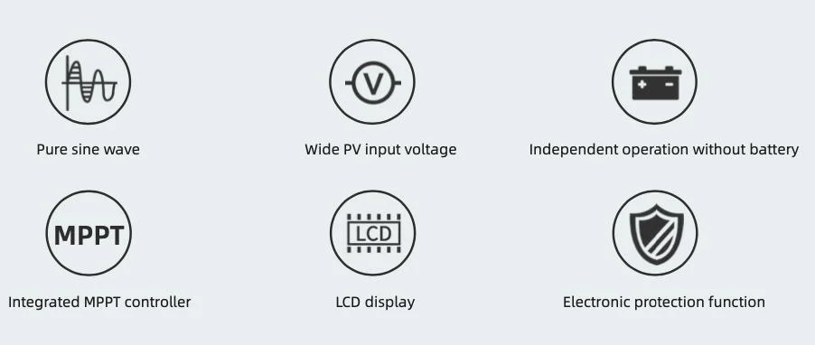 Solar Inverter 3kw of Home off-Grid Energy Storage Battery System