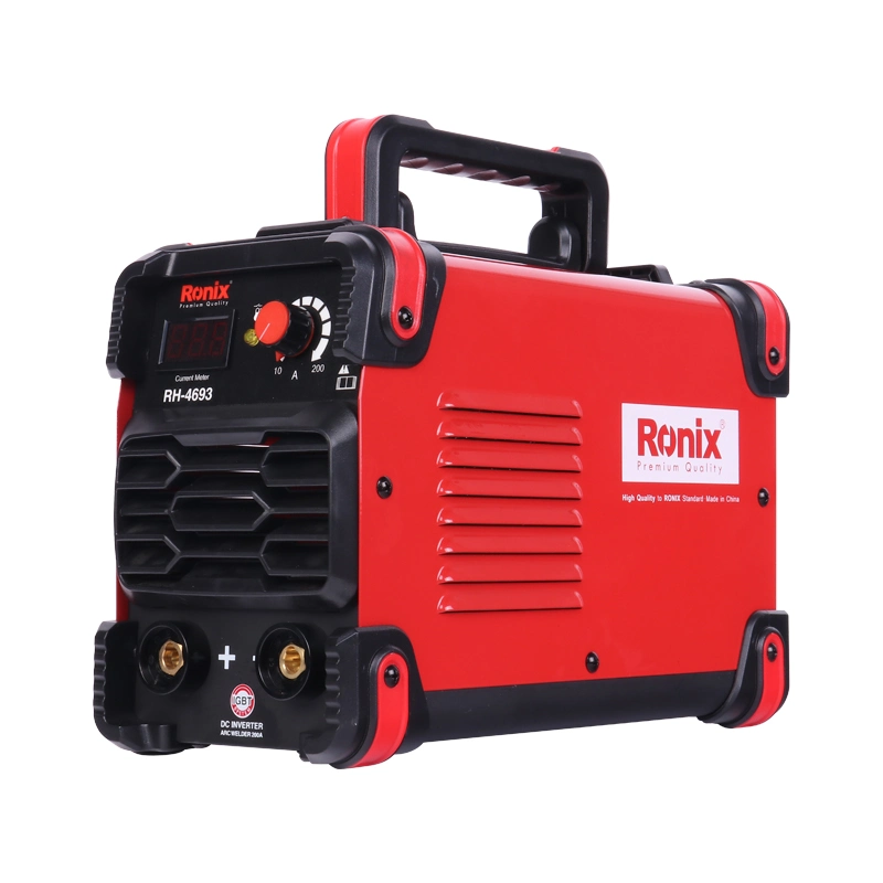 Ronix Model Rh-4693 Cheap Price Micro 200 AMP MMA Arc Welding Inverter