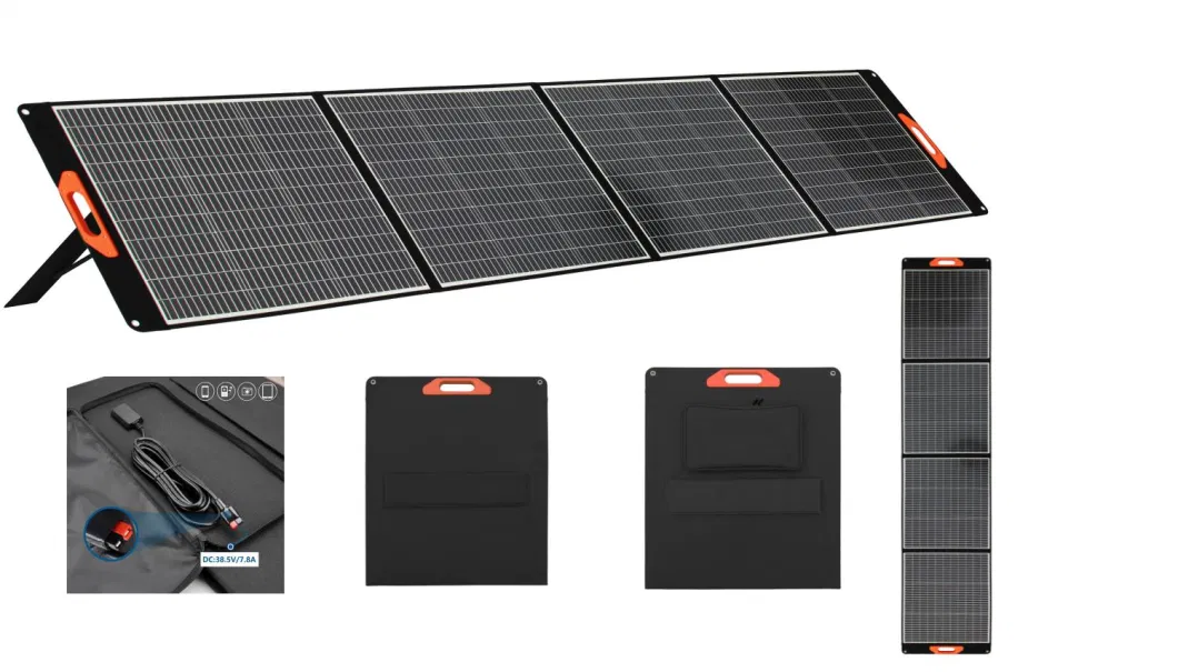 Lightweight Efficient Renewable Energy 400W Foldable Solar Panel