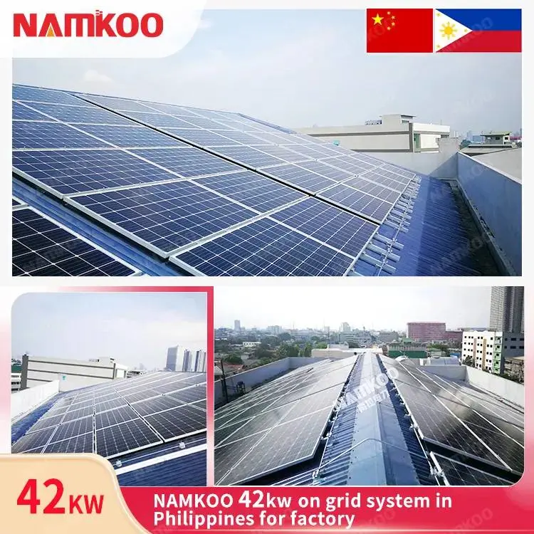 Namkoo Solar Panel on Grid Solar System 30/40/50/60kw Complete Package Kit Solar Power System