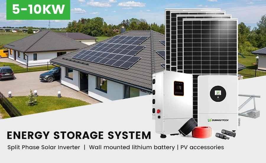 EU Warehouse 5kw Solar Energy System Panel Power System Solar Energy Hybrid System