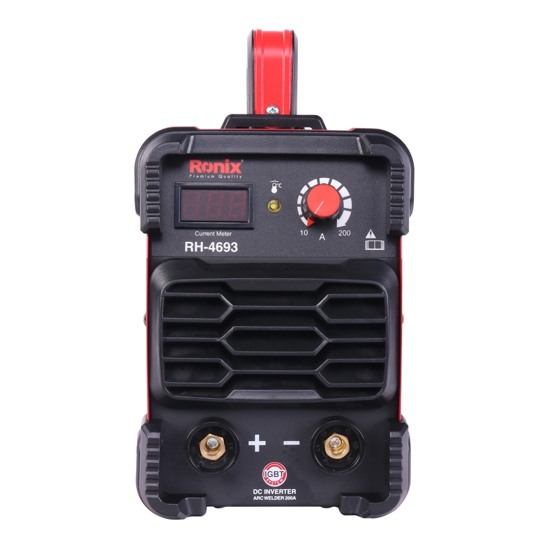 Ronix Model Rh-4693 Cheap Price Micro 200 AMP MMA Arc Welding Inverter