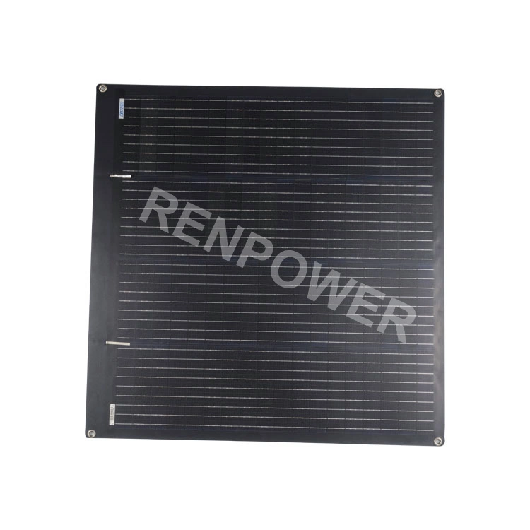 120W Semi-Flexible Ultra Lightweight Solar Panel High Efficiency for RV Yacht