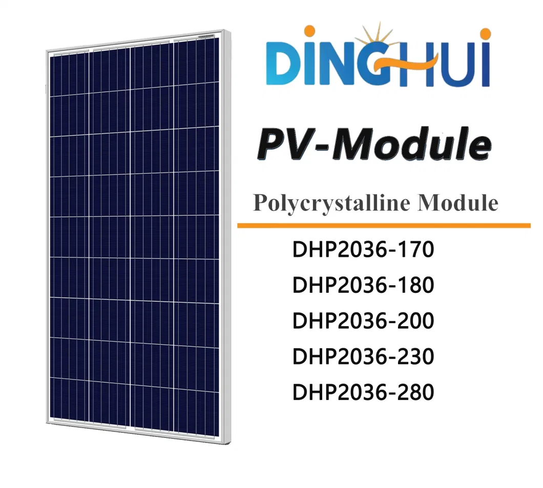 200W 180W 280W 230watt Panels Kit Homes Solar Panel Setup for Home Cost