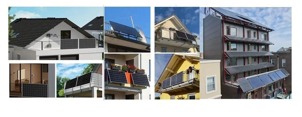 Home Household Solar Panel with Micro Inverter 800W Home Energy Storage System Roof Balcony Energy