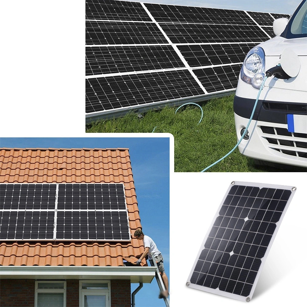 Manufacturer High-Quality 20W 100W 150W 200W 300W Flexible Lightweight Solar Panel