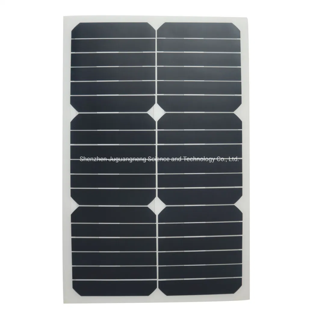 Customized Lightweight 30W Semi-Flexible PV Solar Panel